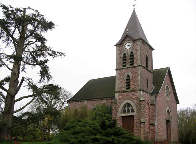 Église Saint-Nicolas - Léchelle (62124) - Pas-de-Calais