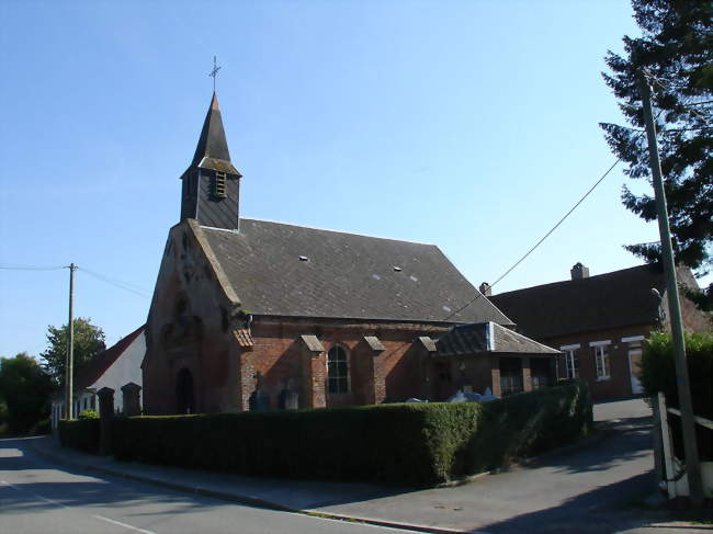 L'église Nativité-de-Notre-Dame - La Loge (62140) - Pas-de-Calais