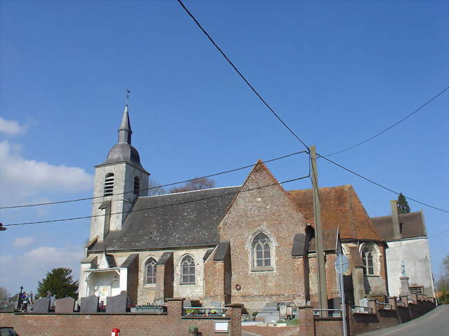 L'église Saint-Maurice - Marconne (62140) - Pas-de-Calais