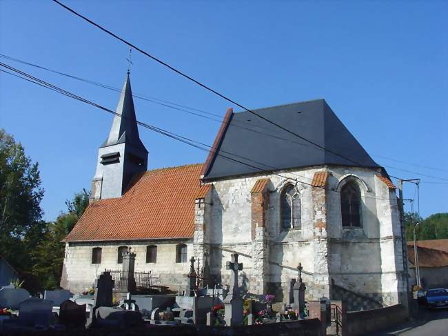 L'église Saint-Firmin - Marles-sur-Canche (62170) - Pas-de-Calais