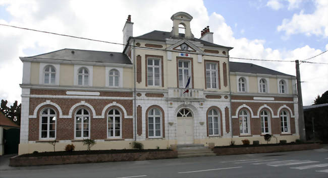 La mairie - Montcavrel (62170) - Pas-de-Calais