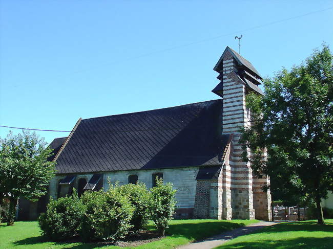 L'église Saint-Adrien - Monts-en-Ternois (62130) - Pas-de-Calais