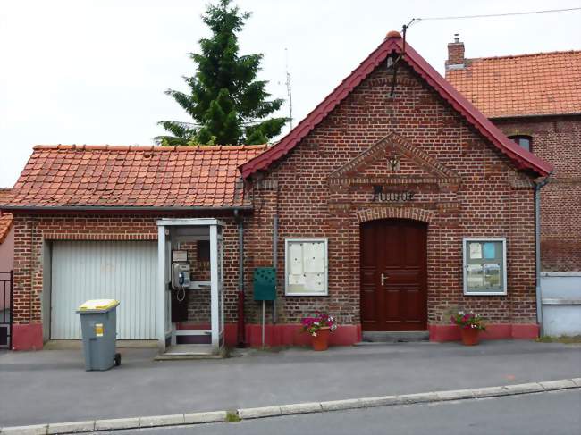 La mairie - Nédonchel (62550) - Pas-de-Calais