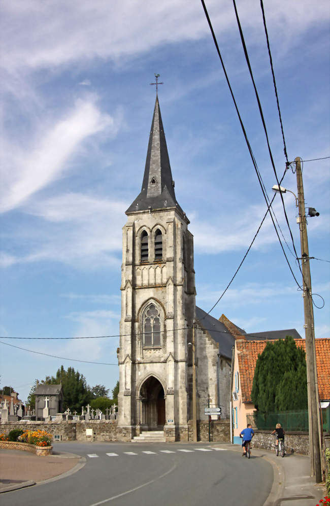 L'église de Neufchâtel - Neufchâtel-Hardelot (62152) - Pas-de-Calais