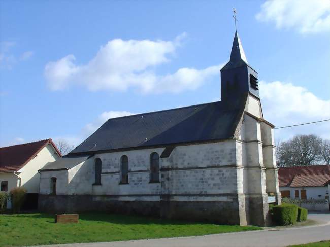 L'église Saint-Martin - Noyelles-lès-Humières (62770) - Pas-de-Calais