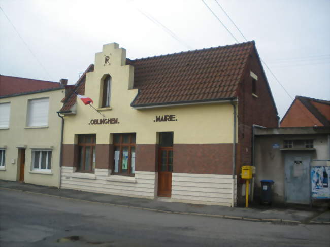 La mairie - Oblinghem (62920) - Pas-de-Calais
