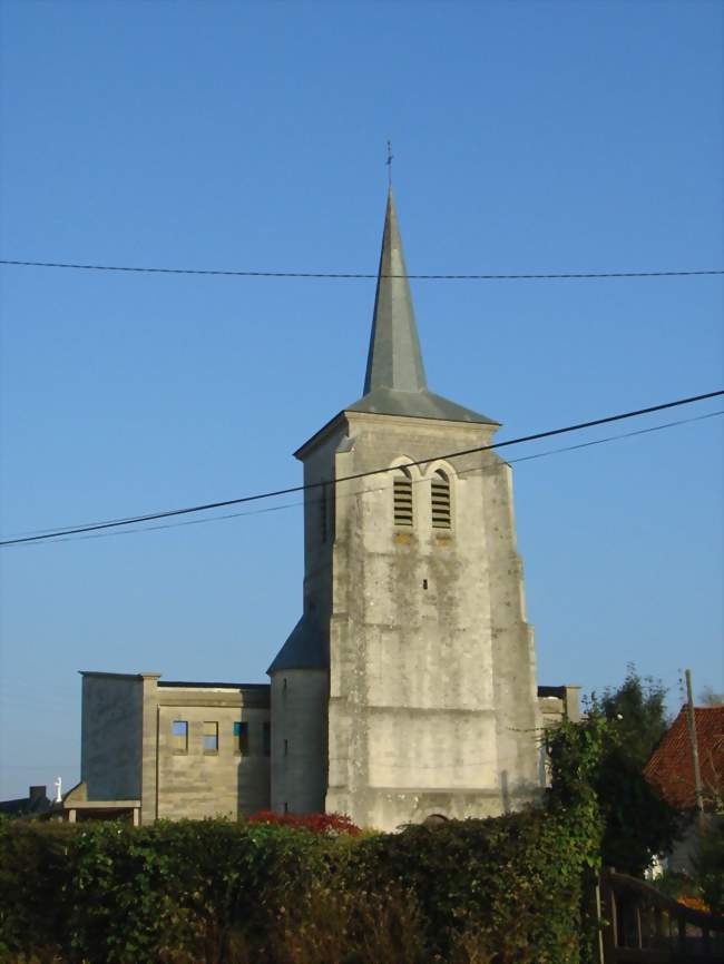 L'église Saint-Martin - uf-en-Ternois (62130) - Pas-de-Calais
