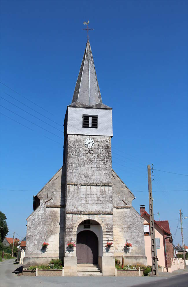 L'église - Le Ponchel (62390) - Pas-de-Calais