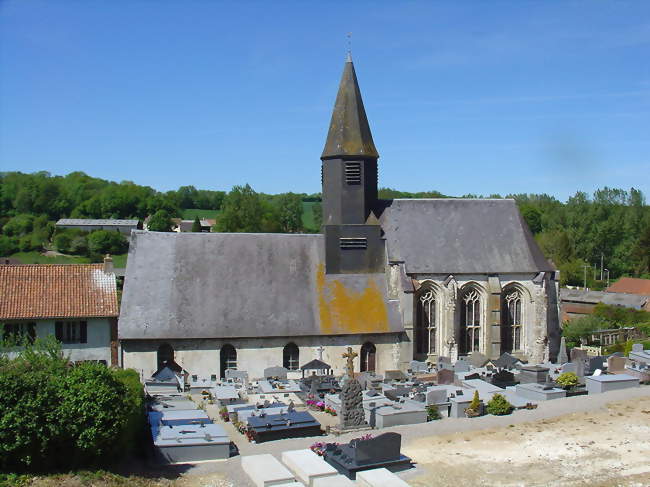 L'église Saint-Adrien - Preures (62650) - Pas-de-Calais