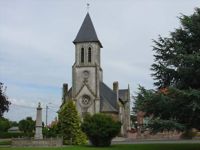 L'église - Quercamps (62380) - Pas-de-Calais