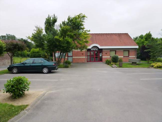 La mairie - Quernes (62120) - Pas-de-Calais