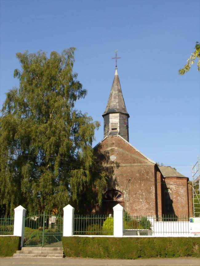 L'église Saint-Pierre - Quilen (62650) - Pas-de-Calais