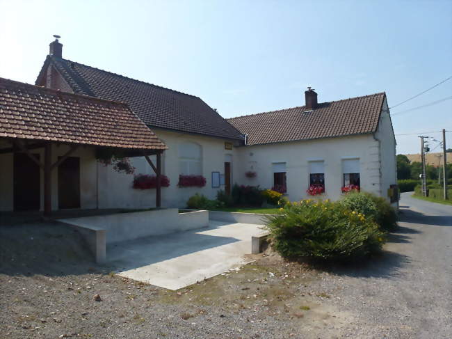 La mairie - Rebergues (62850) - Pas-de-Calais