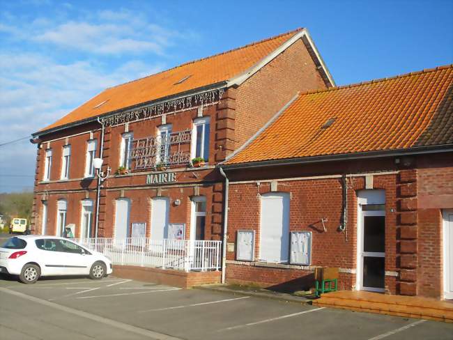 La mairie - Rebreuve-Ranchicourt (62150) - Pas-de-Calais