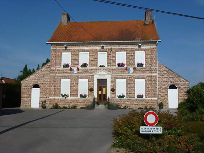 la mairie - Recques-sur-Hem (62890) - Pas-de-Calais