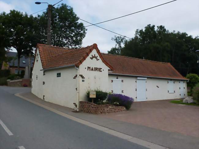 La mairie - Rombly (62120) - Pas-de-Calais