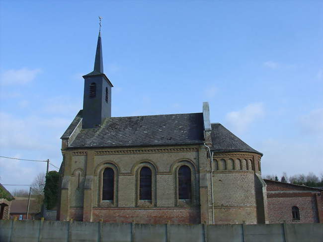 L'église - Rougefay (62390) - Pas-de-Calais