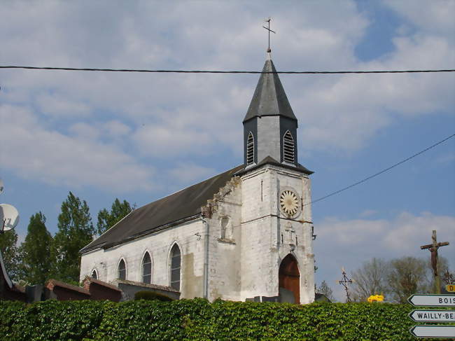 L'église - Roussent (62870) - Pas-de-Calais