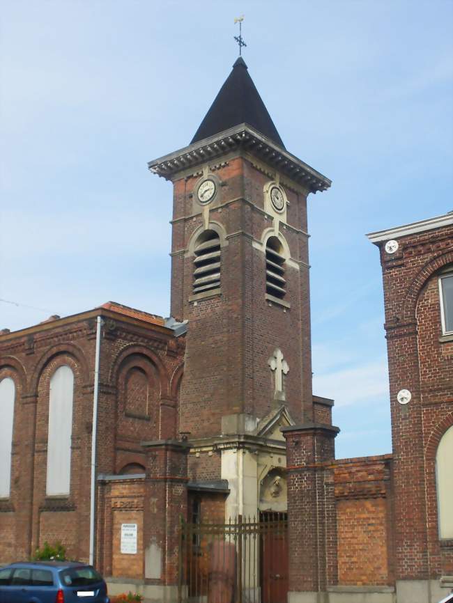 L'église de Bac-Saint-Maur - Sailly-sur-la-Lys (62840) - Pas-de-Calais