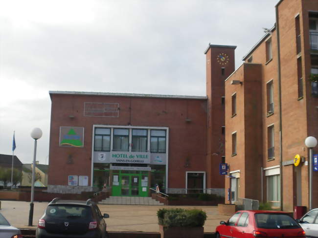 L'hôtel de ville - Sains-en-Gohelle (62114) - Pas-de-Calais