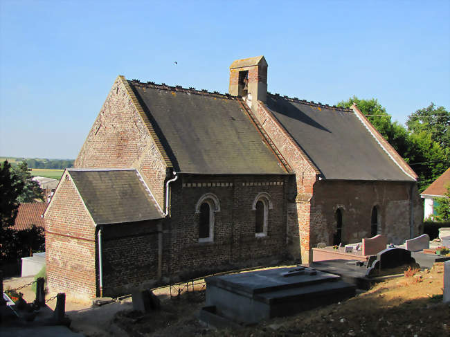L'église - Saint-Aubin (62170) - Pas-de-Calais