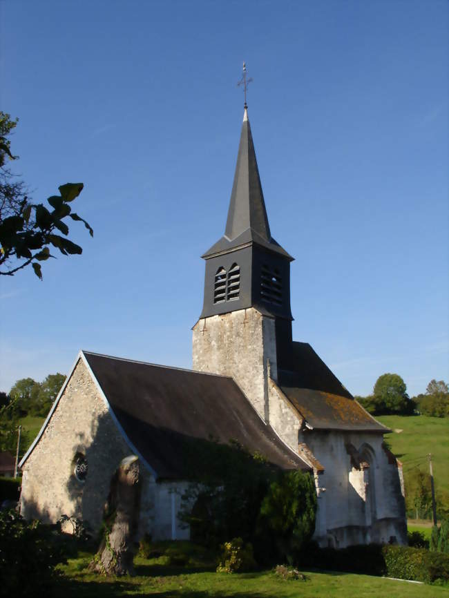 L'église Sainte-Austreberthe, monument historique - Saint-Denux (62990) - Pas-de-Calais