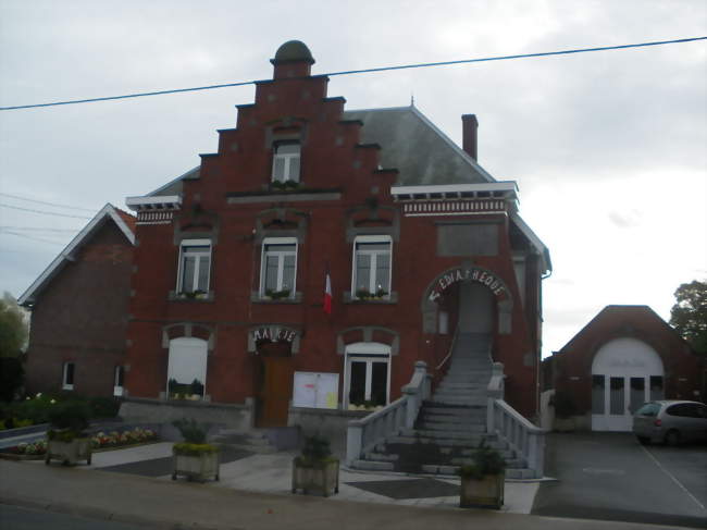 La mairie - Saint-Floris (62350) - Pas-de-Calais