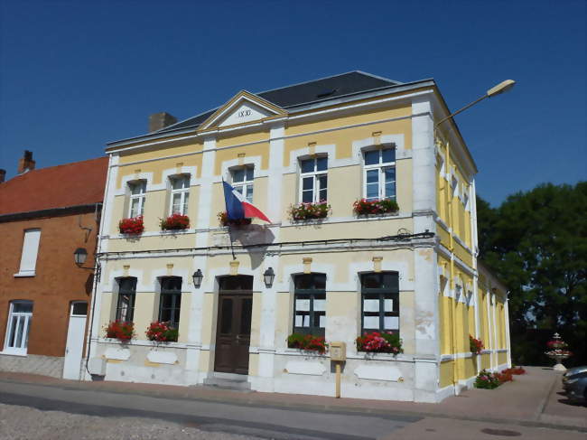 La mairie - Saint-Folquin (62370) - Pas-de-Calais