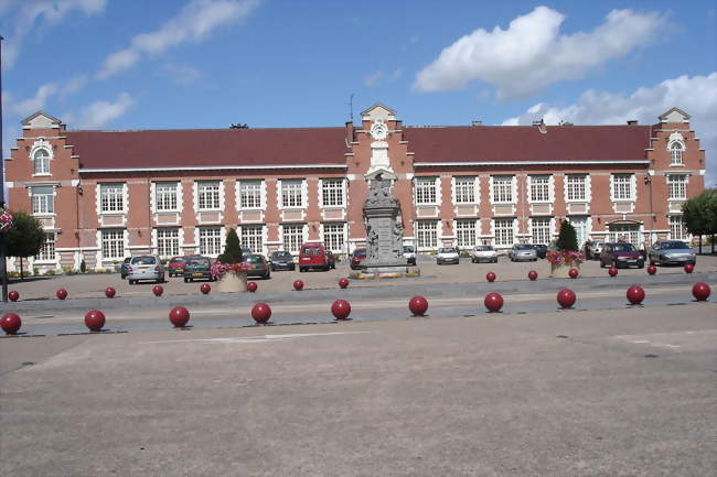 La mairie de Sallaumines - Sallaumines (62430) - Pas-de-Calais