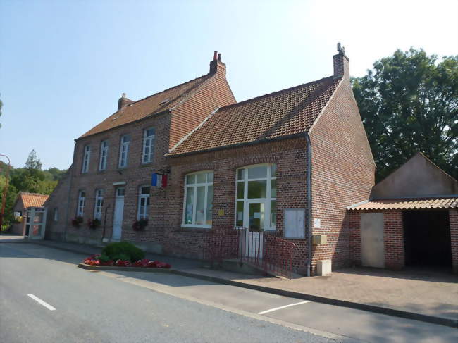 La mairie - Sanghen (62850) - Pas-de-Calais