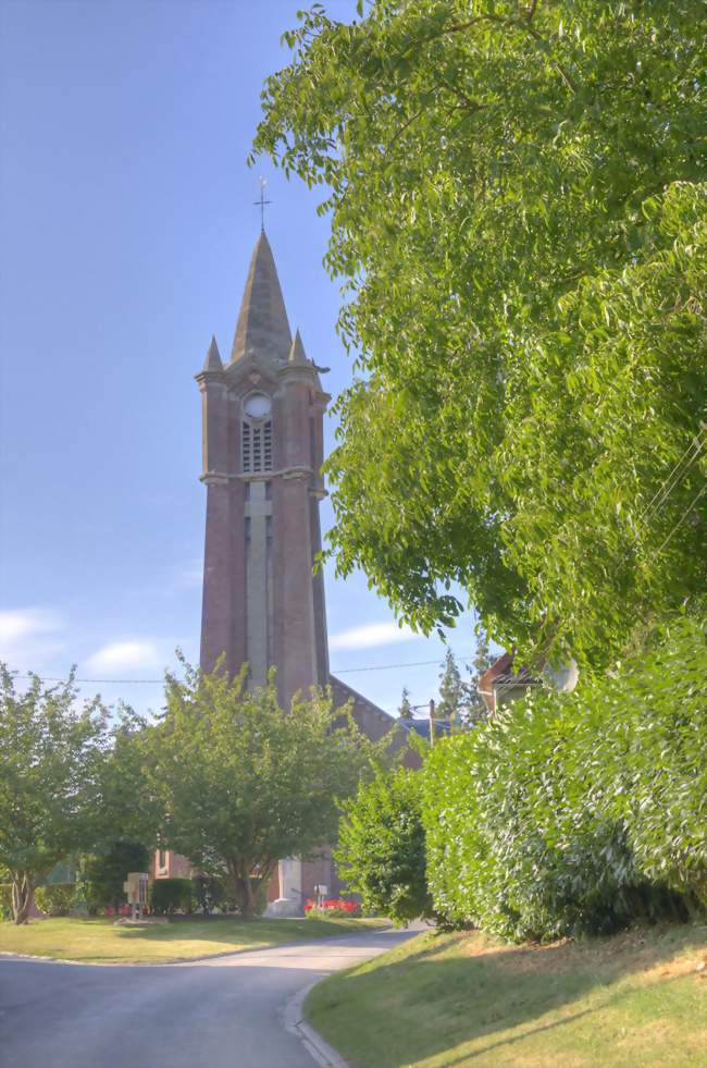 L'église - Sapignies (62121) - Pas-de-Calais