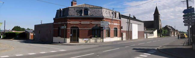 Vue de la commune - Le Sars (62450) - Pas-de-Calais