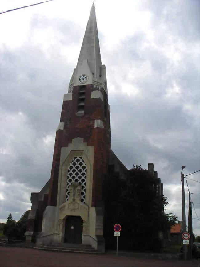 Église de Sauchy-Chauchy (Pas-de-Calais) - Sauchy-Cauchy (62860) - Pas-de-Calais