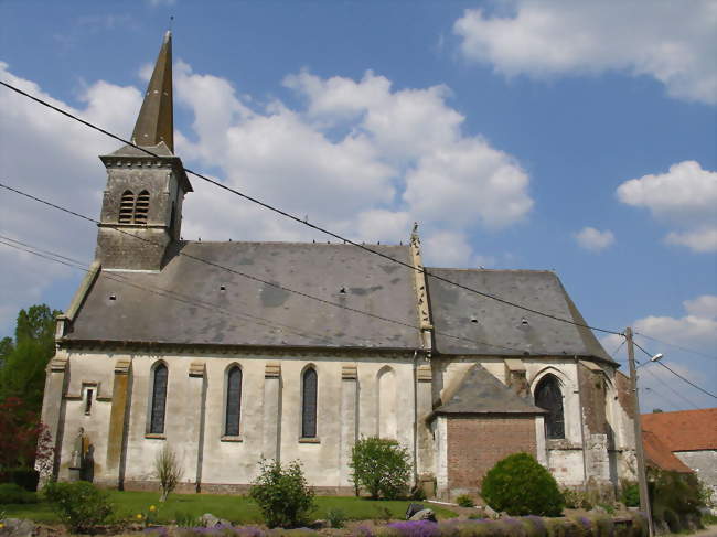 L'église Saint-Martin - Saulchoy (62870) - Pas-de-Calais