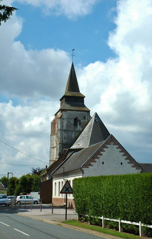 L'église Saint-Léger - Saulty (62158) - Pas-de-Calais