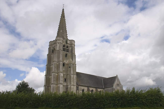 L'église Saint-Martin, monument historique - Savy-Berlette (62690) - Pas-de-Calais