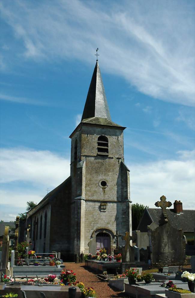 L'église de la commune - Sus-Saint-Léger (62810) - Pas-de-Calais