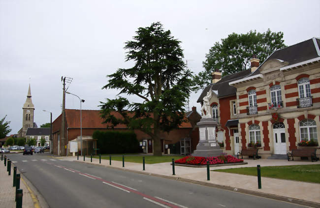 Le centre de la commune - Thélus (62580) - Pas-de-Calais