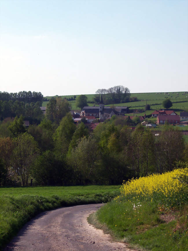 Vue du village - Tollent (62390) - Pas-de-Calais