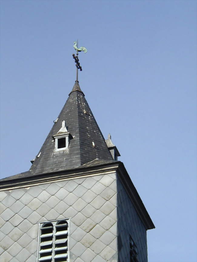 Le clocher de l'église - Tortequesne (62490) - Pas-de-Calais