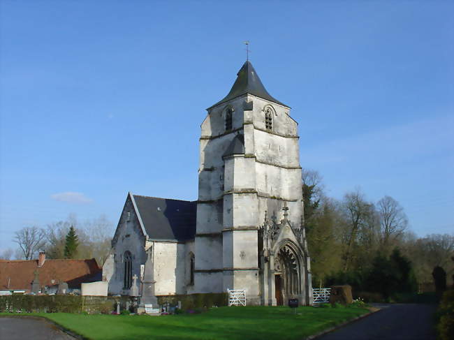 L'église Saint-Léonard - Tramecourt (62310) - Pas-de-Calais