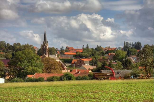 Vue de la commune - Trescault (62147) - Pas-de-Calais