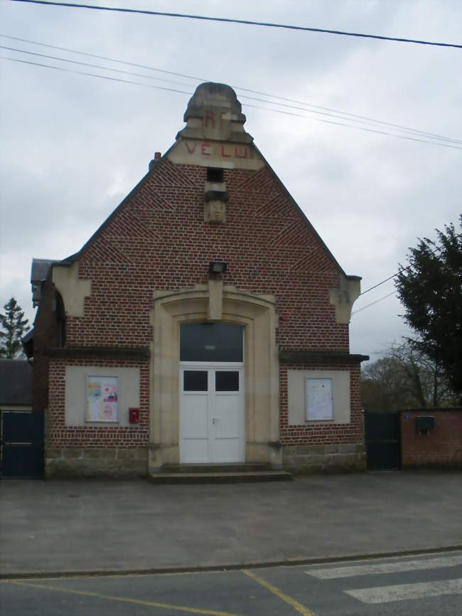 La mairie - Vélu (62124) - Pas-de-Calais