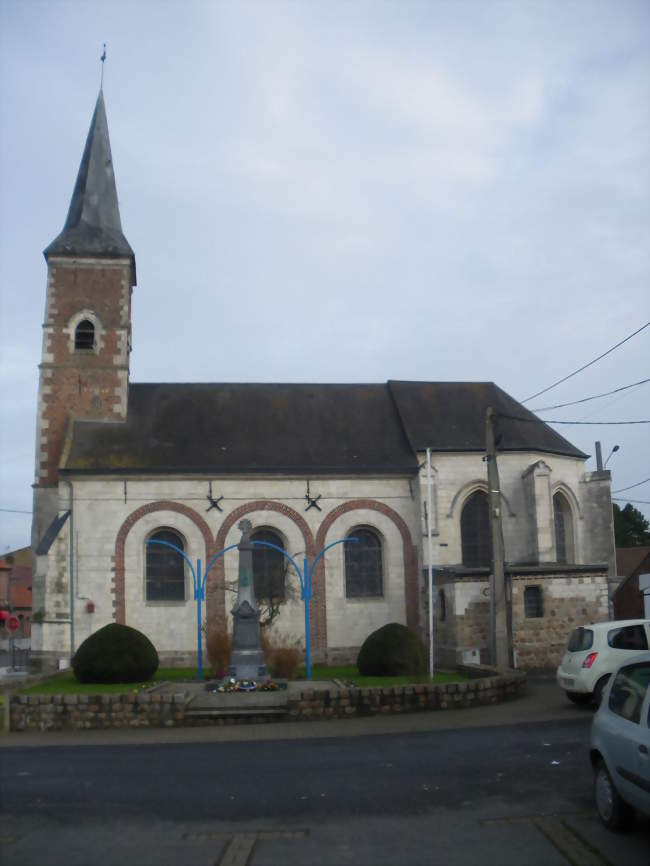 L'église Saint-Vaast - Verquigneul (62113) - Pas-de-Calais