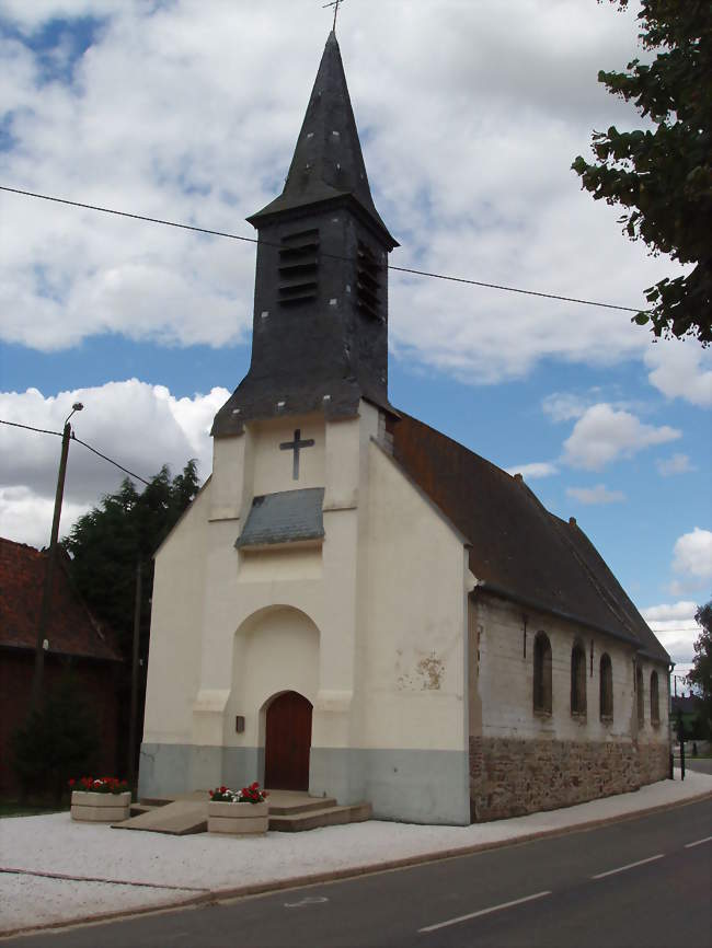 L'église Saint-Éloi - Villers-Sir-Simon (62127) - Pas-de-Calais