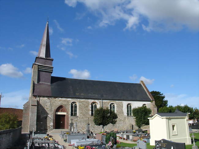 L'église Saint-Martin - Waben (62180) - Pas-de-Calais