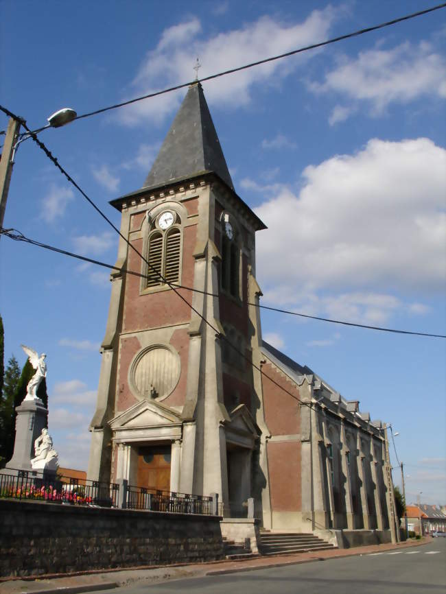 L'église - Wailly (62217) - Pas-de-Calais