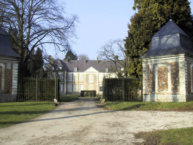 Le château, monument historique - Wamin (62770) - Pas-de-Calais