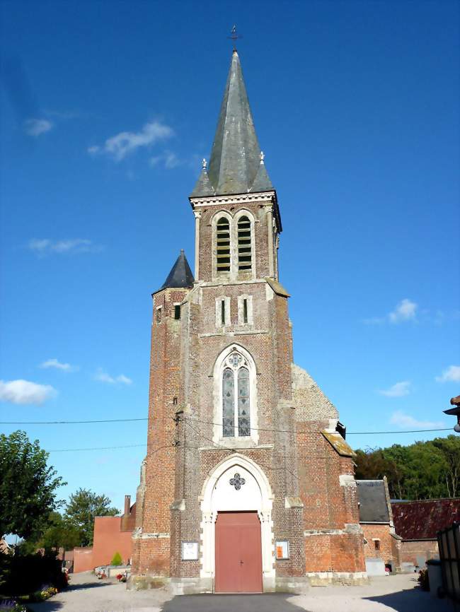 L'église Notre-Dame - Wardrecques (62120) - Pas-de-Calais