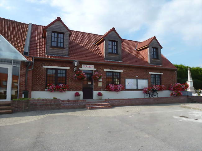 La mairie - Zouafques (62890) - Pas-de-Calais